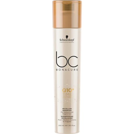 Bonacure Q10+ Time Restore Micellás Szerkezetújító sampon, 250 ml