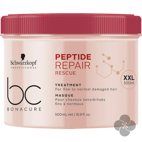 Bonacure PeptideRR Mélyen tápláló, regeneráló pakolás vékonyszálú hajra, 500 ml