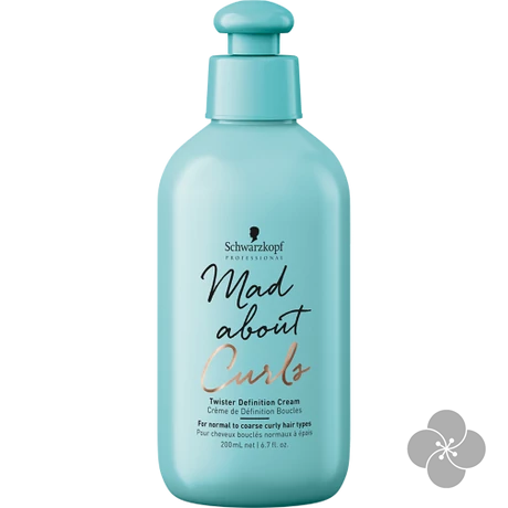 MadAbout Curls Hajformázó krém göndör hajra 200ml 