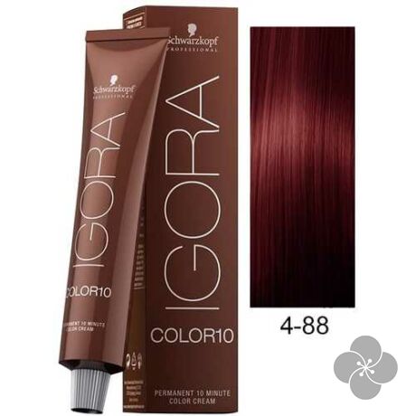 IGORA Color10 4-88krémhajfesték 10 perc hatóidővel, 60 ml