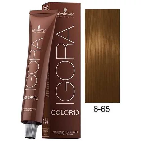 IGORA Color10 6-65 krémhajfesték 10 perc hatóidővel, 60 ml