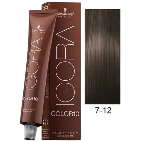 IGORA Color10 7-12krémhajfesték 10 perc hatóidővel, 60 ml