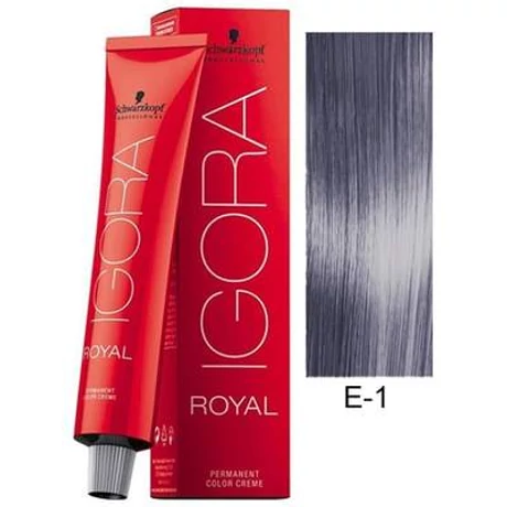 Igora Royal E-1 krémhajfesték, 60ml