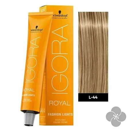 Igora Royal Fashion Lights L-44 krémhajfesték, 60ml