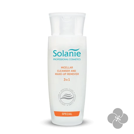 Solanie Micellás arc- és sminklemosó folyadék 150 ml