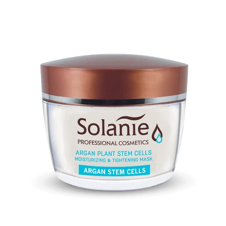 Solanie Argán növényi őssejtes Moisture hidratáló és feszesítő maszk 50 ml