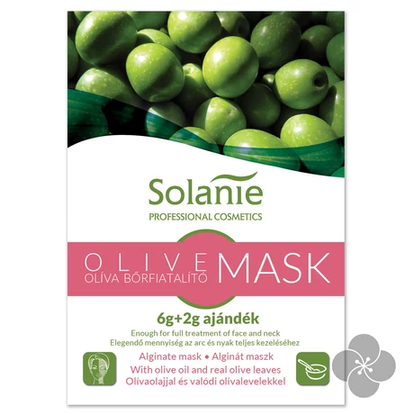 Solanie Alginát Oliva bőrfiatalító maszk