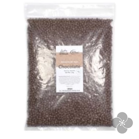 4LS. EZWAX Prémium lehúzócsík nélküli gyöngygyanta, csokoládé, 1 KG