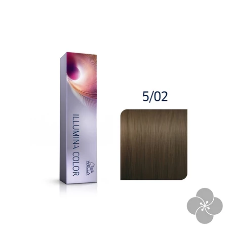 Wella Illumina 5/02 hajfesték, 60ml