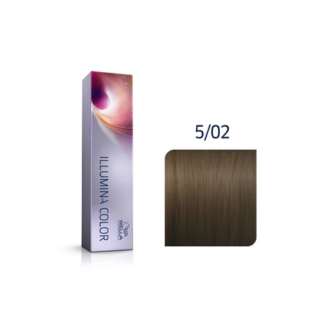 Wella Illumina 5/02 hajfesték, 60ml