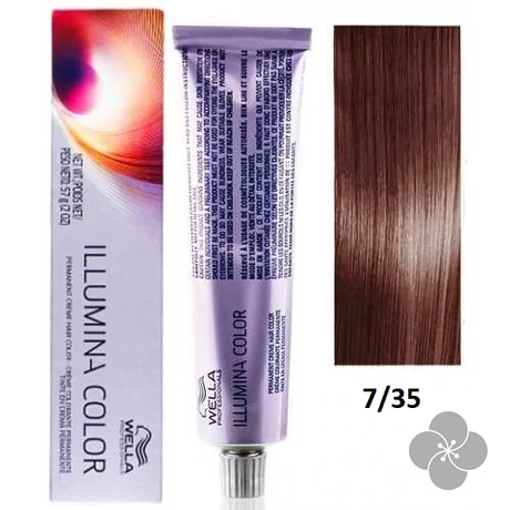 Wella Illumina 7/35 hajfesték, 60ml