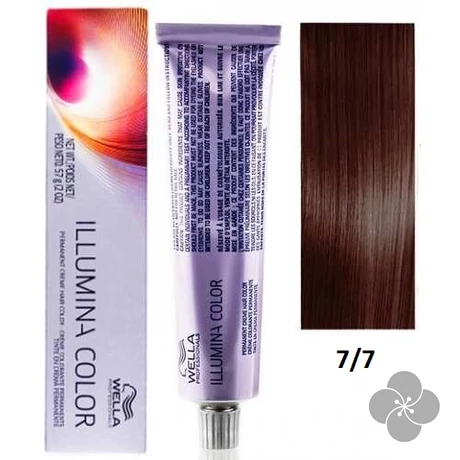 Wella Illumina 7/7 hajfesték, 60ml