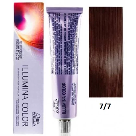 Wella Illumina 7/7 hajfesték, 60ml