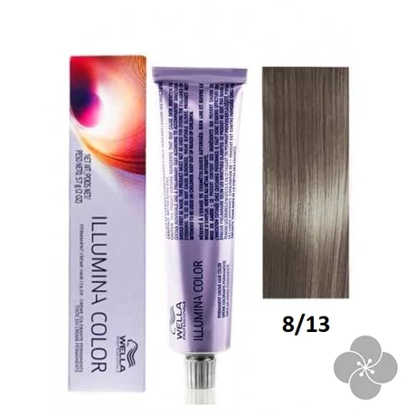 Wella Illumina 8/13 hajfesték, 60ml