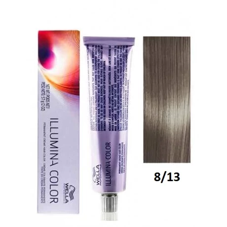 Wella Illumina 8/13 hajfesték, 60ml