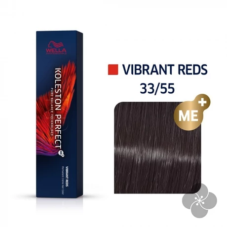 Koleston Perfect ME+ Vibrant RED 33/55 hajfesték, 60ml