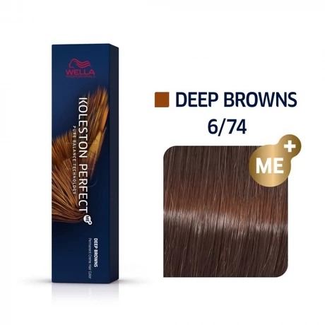 Koleston Perfect ME+ 6/74 hajfesték, 60ml