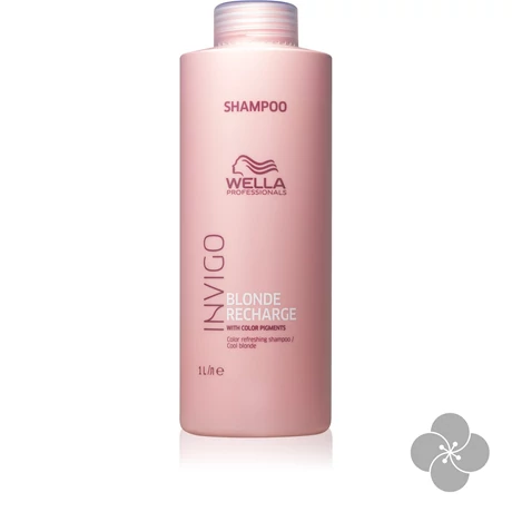 Wella Invigo Cool Blonde sampon hideg szőke hajra, 1000ml