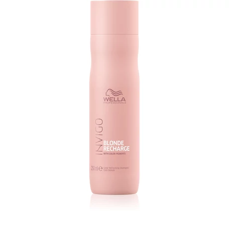 Wella Invigo Cool Blonde sampon hideg szőke hajra, 250ml