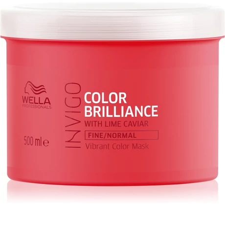 Wella Invigo Color Brilliance maszk vékonyszálú hajra, 500ml