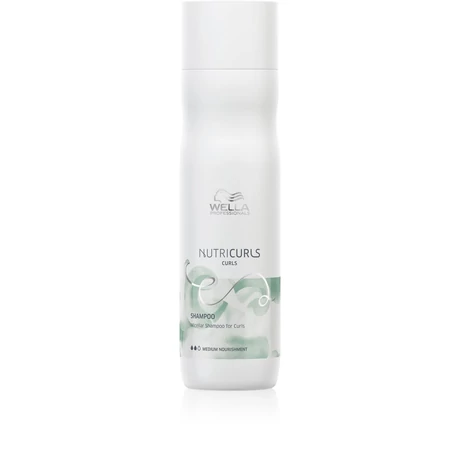 Wella NutriCurls Curls sampon göndör hajra, 250ml