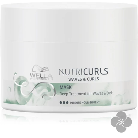 Wella NutriCurls Maszk hullámos és göndör hajra, 150ml