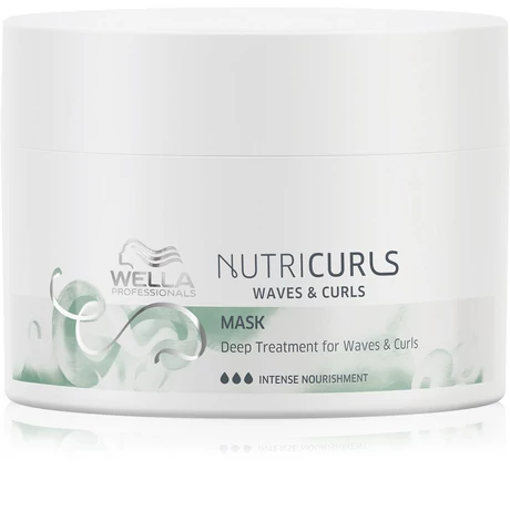 Wella NutriCurls Maszk hullámos és göndör hajra, 150ml