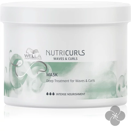 Wella NutriCurls Maszk hullámos és göndör hajra, 500ml