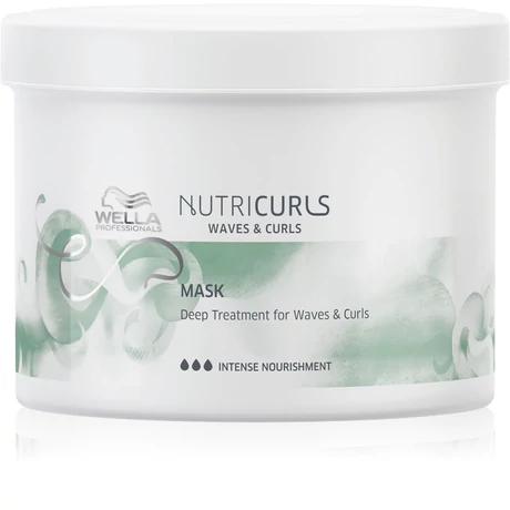 Wella NutriCurls Maszk hullámos és göndör hajra, 500ml