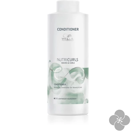 Wella NutriCurls Kondicionáló hullámos és göndör hajra, 1000ml