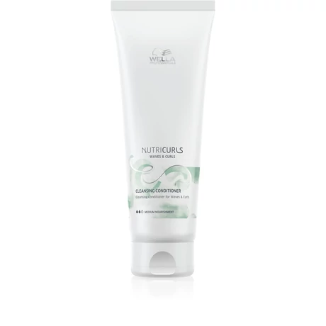 Wella NutriCurls Cleansing tisztító kondicionáló hullámos és göndör hajra, 250ml