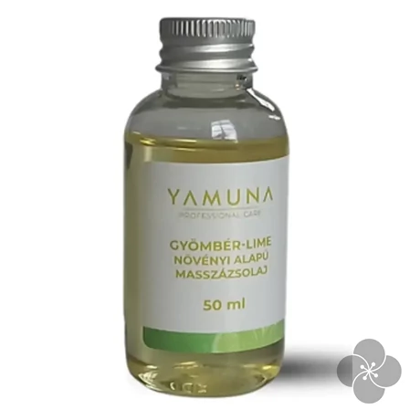 Gyömbér-lime növényi alapú masszázsolaj 50ml