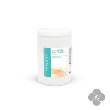 Zsíros masszírozó krém illatmentes tégely, 1000ml