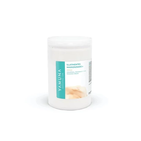 Zsíros masszírozó krém illatmentes tégely, 1000ml