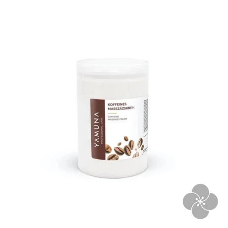 Koffeines masszázskrém, 1000 ml, tégely