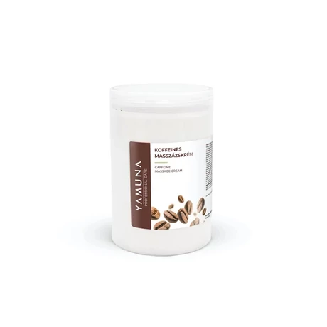 Koffeines masszázskrém, 1000 ml, tégely