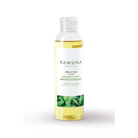 Zöld tea illatú növényi alapú masszázsolaj 250ml